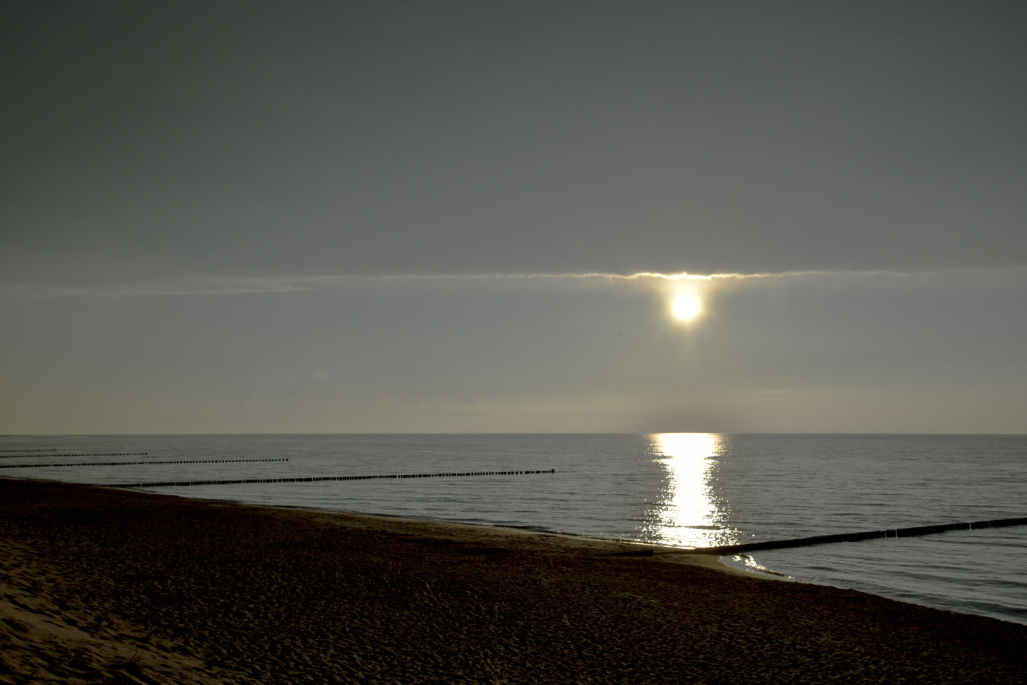 Sonnenuntergang Ostsee