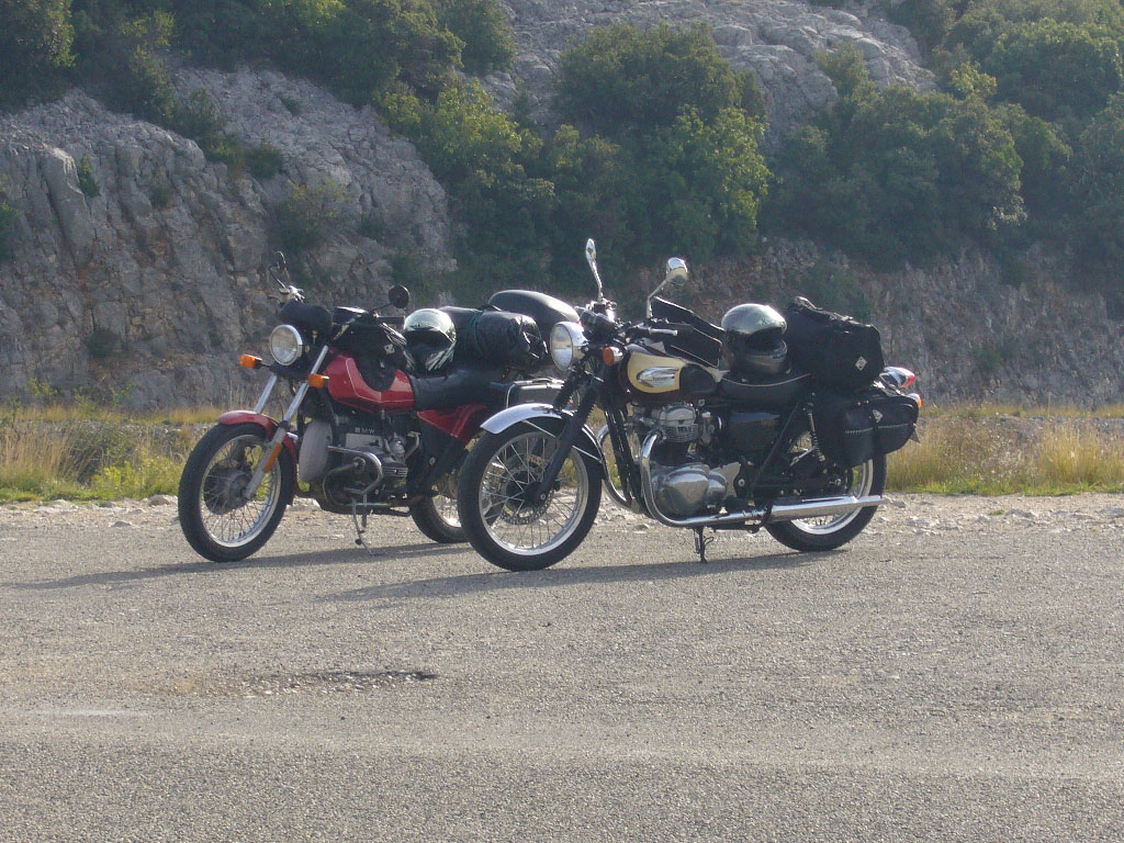 Motorradtour Sète Frankreich